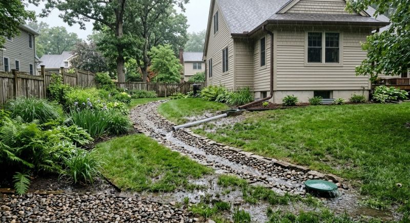 Landscape Drainage in Tuscaloosa, AL