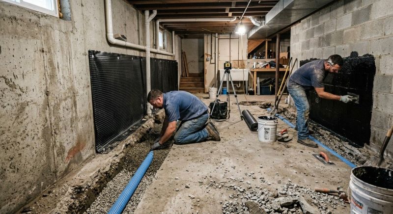 Basement Seepage Repair in Sarasota, FL