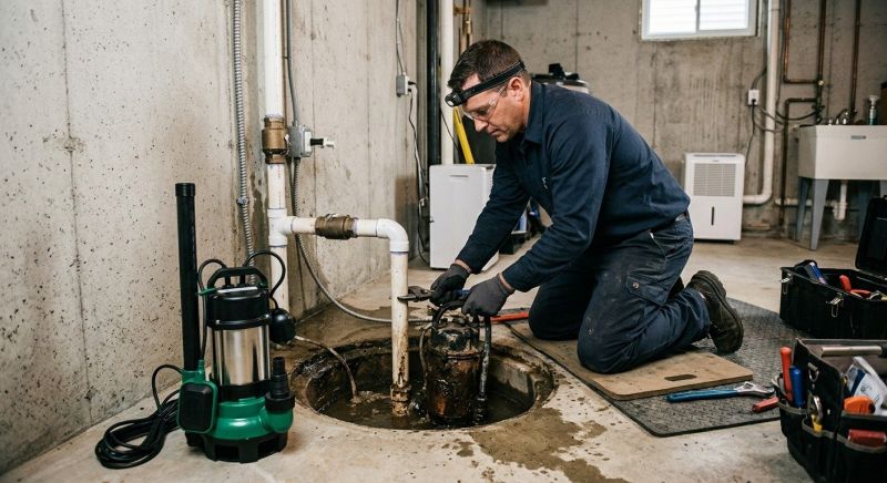 Ejector Pump Installation in Warwick, RI