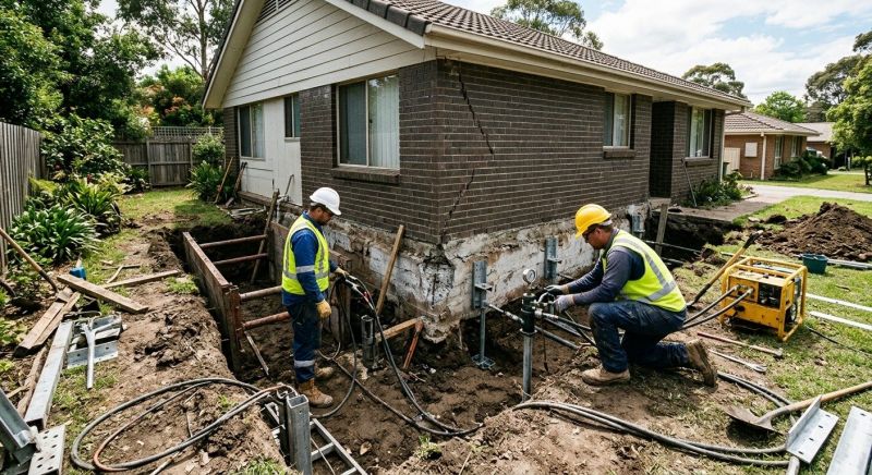 Foundation Pier Repair in Tampa, FL