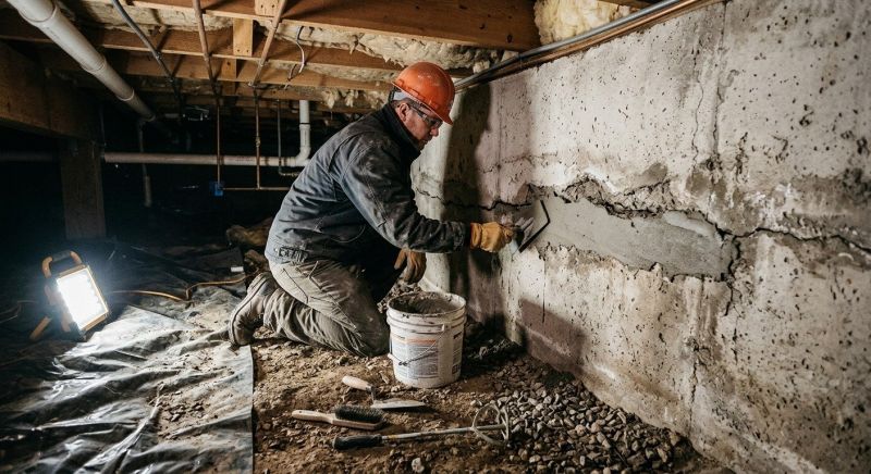 Leaking Foundation Repair in Columbus, OH