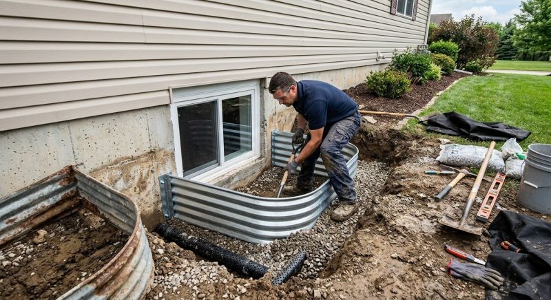 Window Well Installation in Denver County, CO