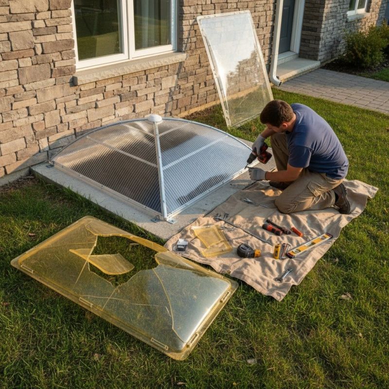Window Well Waterproofing in Alpharetta, GA